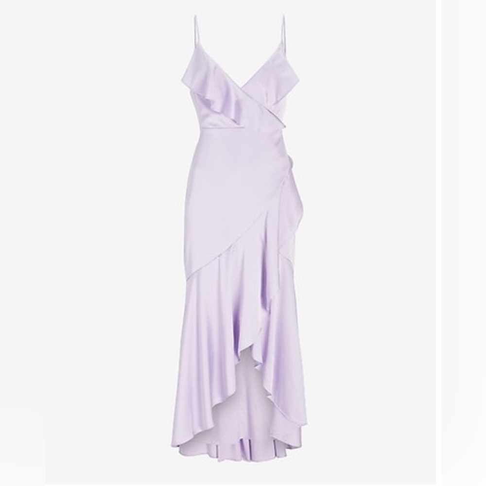 Express High Low wedding Guest Dress